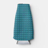 Cyan Pattern Flaschenkühler (Vorderseite)
