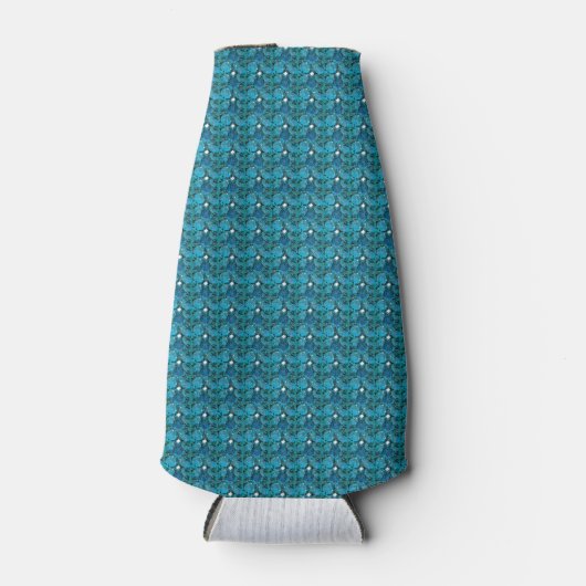 Cyan Pattern Flaschenkühler (Vorderseite)