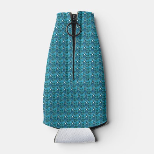 Cyan Pattern Flaschenkühler (Rückseite)