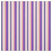 Cyan, Pink, Dark Slate Blue, Lila & Lachs Stoff (Muster)