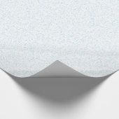 Cyan Rain Glossy Wrapping Paper Geschenkpapier (Ecke)