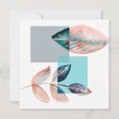 Cyan Red Leaf (Rückseite)