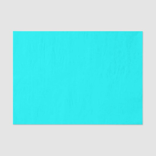 Cyan Seidenpapier (Vorderseite)