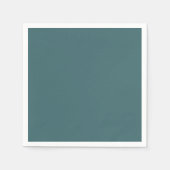 Cyan Serviette (Vorderseite)