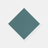 Cyan Serviette (Ecke)