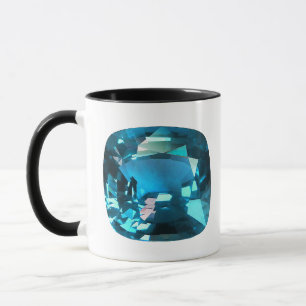 Cyan Sky Blue Tasse