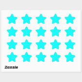 Cyan Sticker (Blatt)
