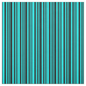 Cyan und Black Muster der Streifen Stoff (Muster)