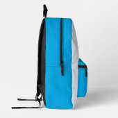Cyan-weiße Tasche (Links)