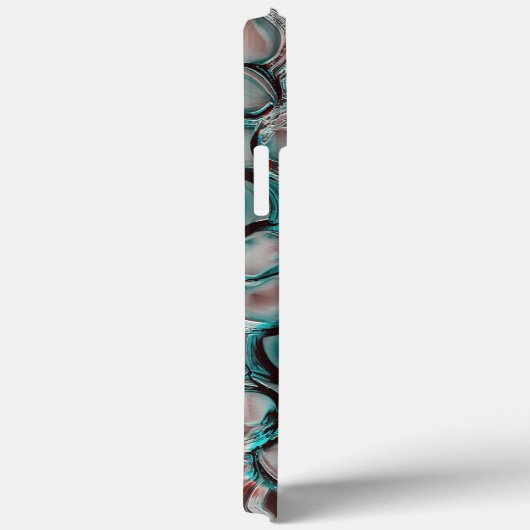 Cyanat Kupfer Zellen mit weicher Lichtreflektion Case-Mate iPhone Hülle (Rückseite / Rechts)