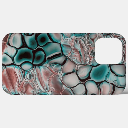 Cyanat Kupfer Zellen mit weicher Lichtreflektion Case-Mate iPhone Hülle (Rückseite (Horizontal))