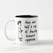 Cyanidtee Zweifarbige Tasse (Links)