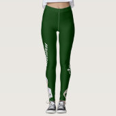 Cyankazu & Magus (mit Namen) Leggings (Vorderseite)