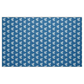 Cyano Print Bramble-Blätter Stoff (Fat Quarter (45,7 x 55,9 cm))