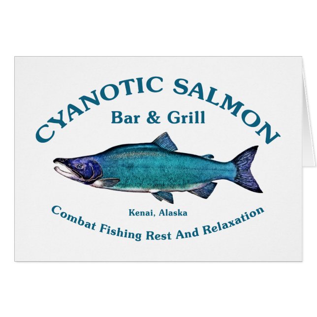 Cyanotic Lachs Bar & Grill (Vorderseite (Horizontal))