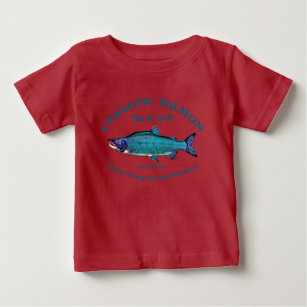 Cyanotic Lachs Bar & Grill Baby T-shirt