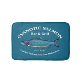 Cyanotic Lachs Bar & Grill Badematte (Vorderseite)