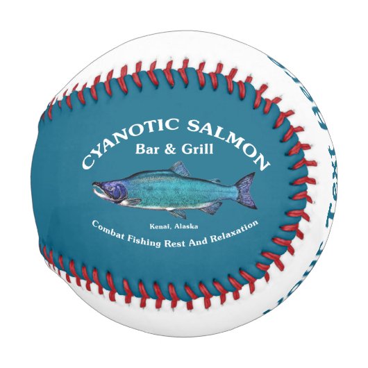 Cyanotic Lachs Bar & Grill Baseball (Vorne Rechts)