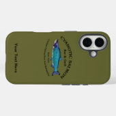 Cyanotic Lachs Bar & Grill Case-Mate iPhone Hülle (Rückseite (Horizontal))