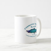 Cyanotic Lachs Bar & Grill Kaffeetasse (VorderseiteRechts)