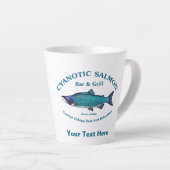 Cyanotic Lachs Bar & Grill Milchtasse (Rechte Ecke)