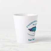 Cyanotic Lachs Bar & Grill Milchtasse (Vorderseite)