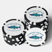 Cyanotic Lachs Bar & Grill Pokerchips (Stapel)