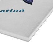 Cyanotic Lachs Bar & Grill Schneidebrett (Ecke)