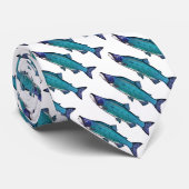 Cyanotische Lachse Krawatte (Gerollt)