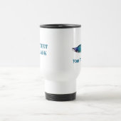 Cyanotische Lachse Reisebecher (Mittel)