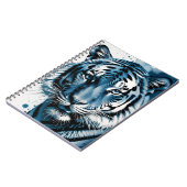 Cyanotype Tiger | Notebook-Journal Notizblock (Linke Seite)