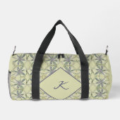 Cyanus Blume Druck Nähtasche Duffle Bag (Rückseite)