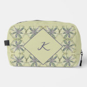 Cyanus Blume Druck Nähtasche Waschbeutel (Vorderseite)