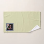 Cyanus, Fresia, Lily of the Valley, Rose Handtuch Badhandtuch Set (Handtuch)