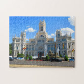 Cybele Palace, Madrid, Spanien Puzzle (Horizontal)