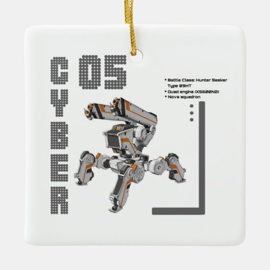 Cyber 05 Ornament (Vorderseite)