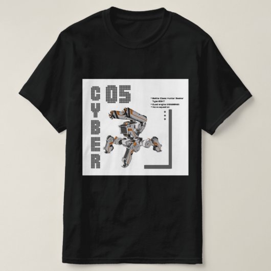 Cyber 05 T-Shirt (Design vorne)