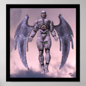 Cyber-Angel-Poster Poster (Vorne)