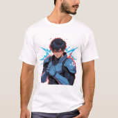 Cyber Anime Warrior T - Shirt (Vorderseite)