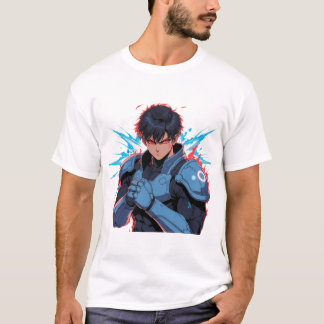 Cyber Anime Warrior T - Shirt