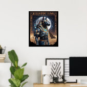 Cyber Anubis - Alter Hüter der Sterne Poster (Heimbüro)