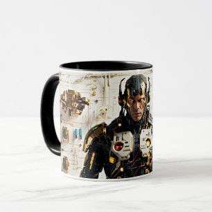 Cyber Art: Android Illustration Tasse
