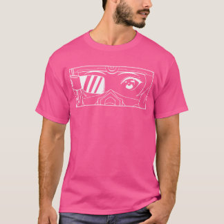 Cyber-Ästhetik-Anime-Mädchen-Augen-Familie T-Shirt