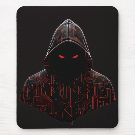 Cyber Attentäter Mousepad (Vorne)
