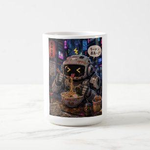 Cyber Bites – Roboter-Ramen-Nacht Kaffeetasse