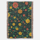 Cyber Bloom Decke (Vorderseite Vertikal)