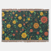 Cyber Bloom Decke (Vorderseite)