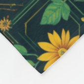 Cyber Bloom Fleecedecke (Ecke)