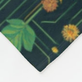 Cyber Bloom Fleecedecke (Ecke)