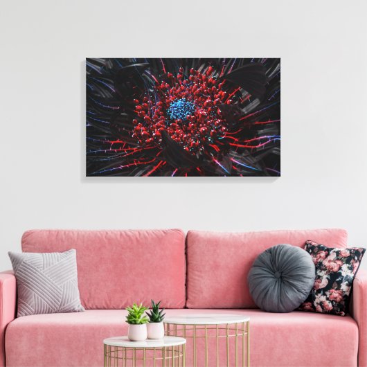 Cyber Blossom Leinwanddruck (Insitu (Wohnzimmer))
